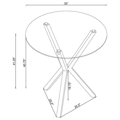 Denali Bar Table