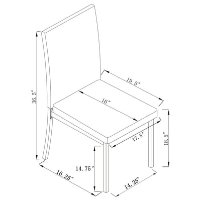 Garza 5 Pc Dining Sets