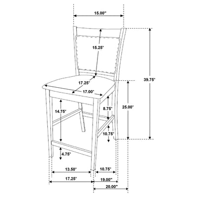 Jaden 5 Pc Counter Height Dining Sets