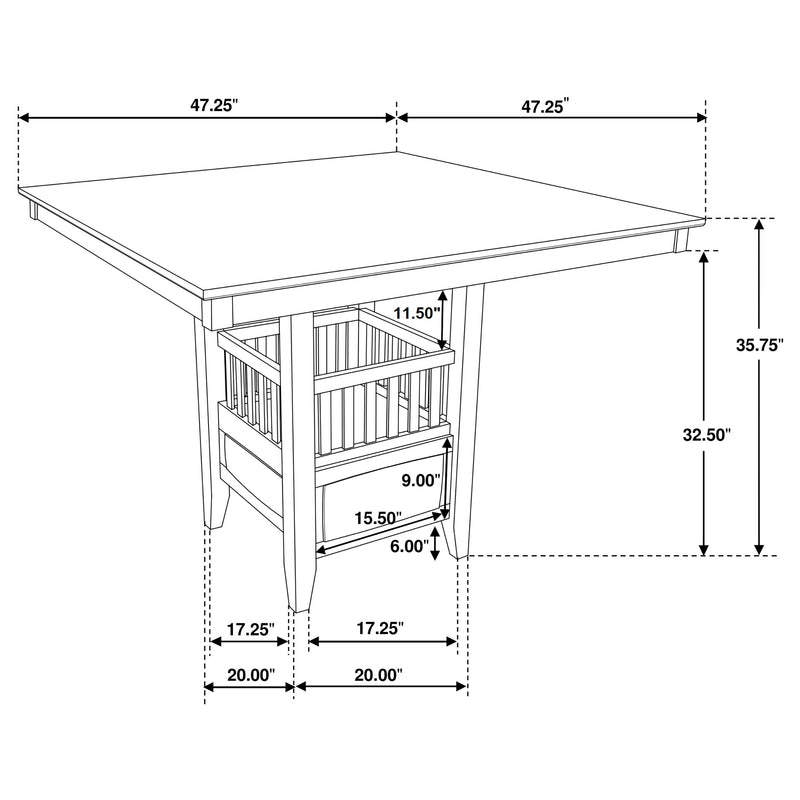 Jaden Counter Height Dining Table