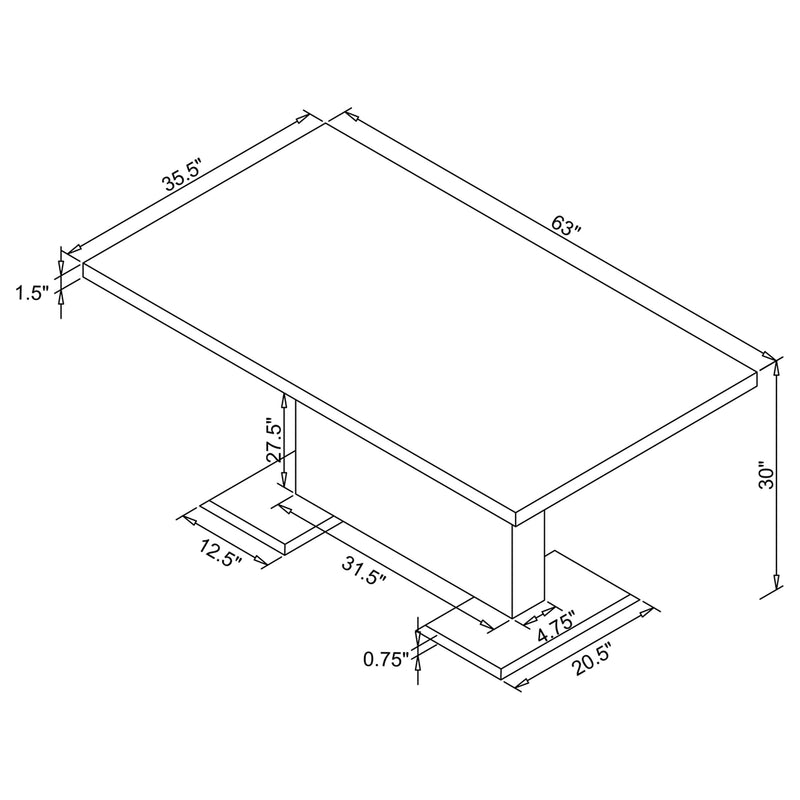 Anges Dining Table