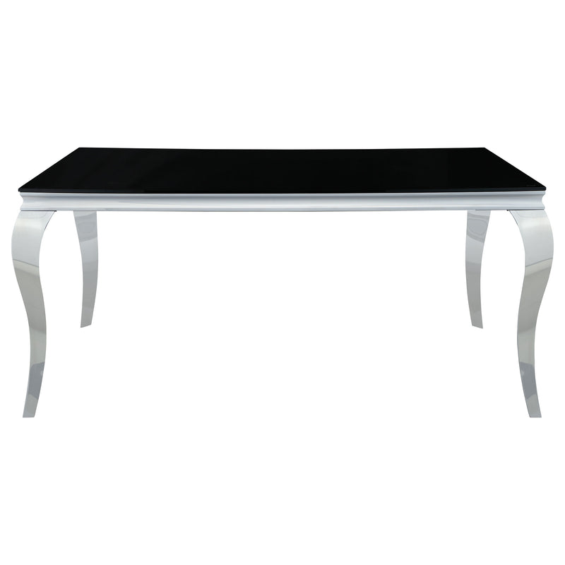 Carone 5 Pc Dining Sets Black
