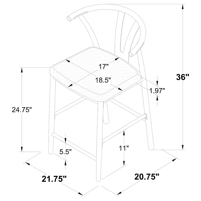 Dolman Counter Stool