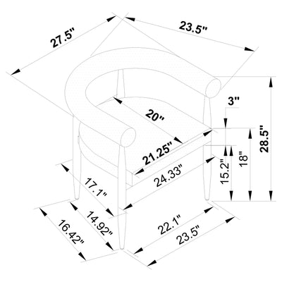 Edson 5 Pc Dining Set