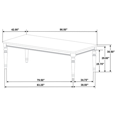 Willowbrook Dining Table