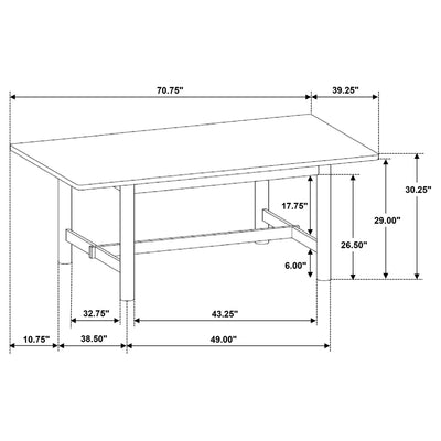 Crestmore 5 Pc Dining Set