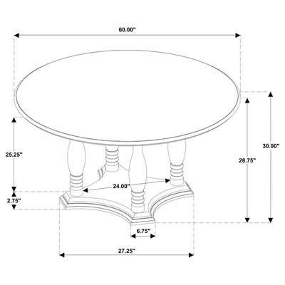 Landon 5 Pc Dining Set