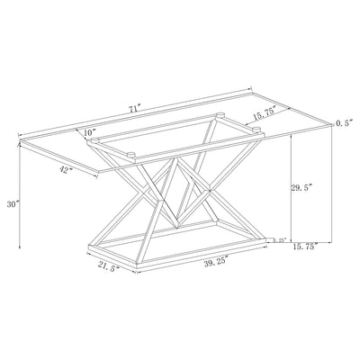 Beaufort 5 Pc Dining Sets