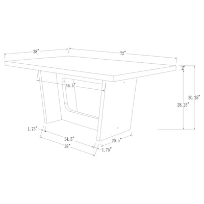 Sherry 5 Pc Dining Set