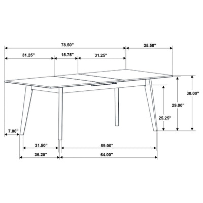 Crestmont 5 Pc Dining Set