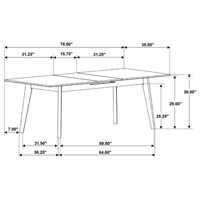 Crestmont Dining Table