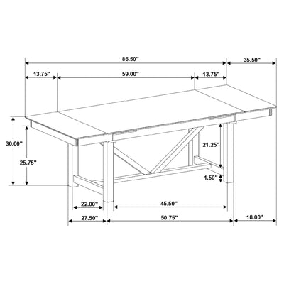 Malia Dining Table