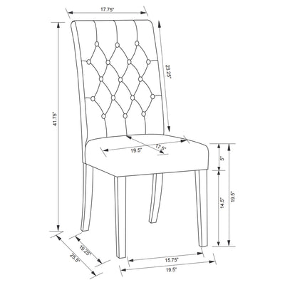 Florence 7 Pc Dining Set