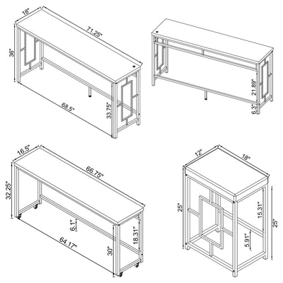 Jackson 5 Pc Counter Height Dining Set