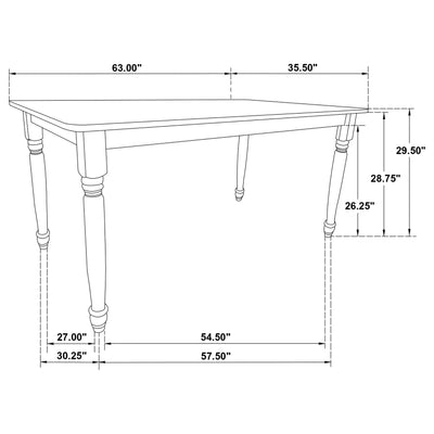 Hollyoak 5 Pc Dining Set