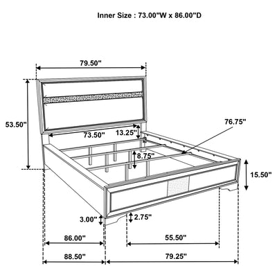 Miranda 4 Pc Bedroom Set