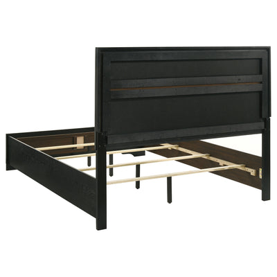 Miranda California King, E.King, Queen, Full, & Twin Bed Black & White