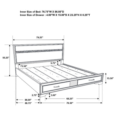 Miranda Bedroom Set with Storage