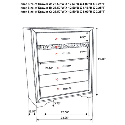 Miranda Bedroom Set with Storage