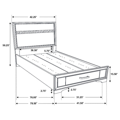 Miranda Bedroom Sets Black