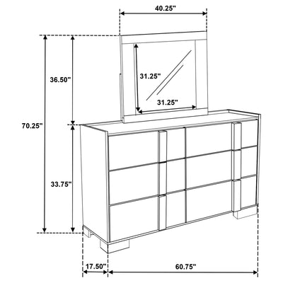 Hyland Dresser With Mirror