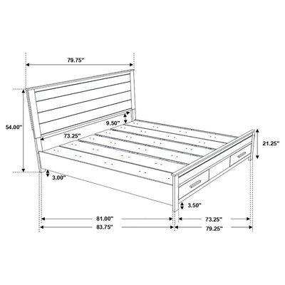Woodmont 4 & 5 Piece E.King, Queen, & Cal;.King Bedroom Sets