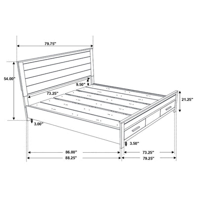 Woodmont Queen Beds