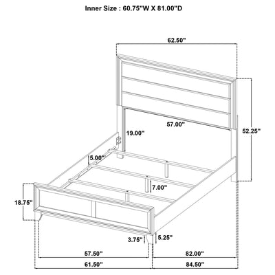 Welsley 4 & 5 PieceBedroom Set