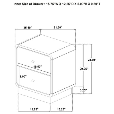 Cavelle Nightstand