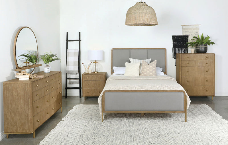 Arini 5 Pc Bedroom Sets Beige