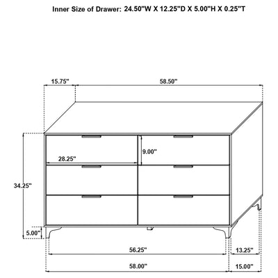 Kendall 4 Pc Bedroom Sets