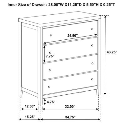 Wilkes 4 & 5 Piece E.King, Queen, Twin, & Full Bedroom Set