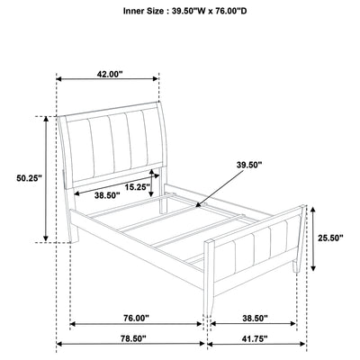 Wilkes 4 & 5 Piece E.King, Queen, Twin, & Full Bedroom Set