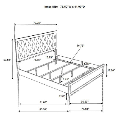 Sonora 4 & 5 Piece Bedroom Set