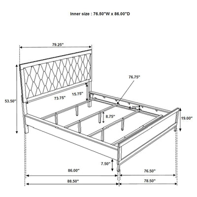 Sonora 4 Pc Bedroom Set