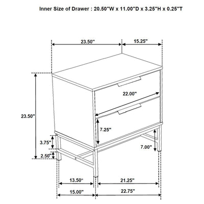 Sonora 4 & 5 Piece Bedroom Set