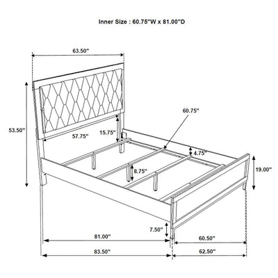 Sonora 4 & 5 Piece Bedroom Set