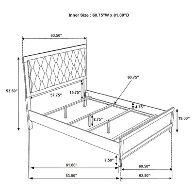 Sonora 4 & 5 Piece Bedroom Set
