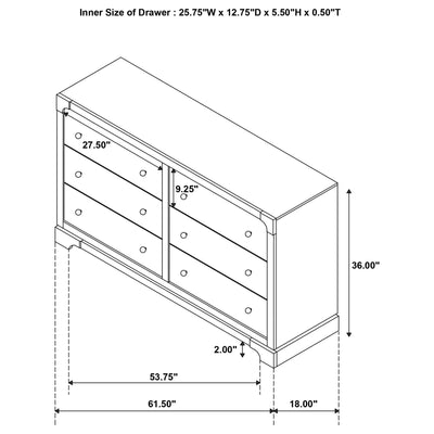 Gran Park 4 & 5 Piece Bedroom Set E.King, Queen, & Cal.King