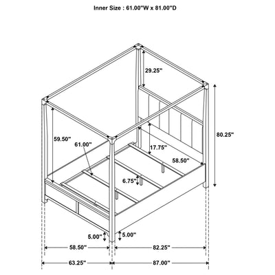 Gran Park 4 & 5 Piece Bedroom Set E.King, Queen, & Cal.King