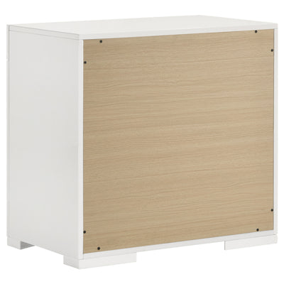 Ives 4 & 5 Piece Bedroom Set E.king & Queen White & Grey