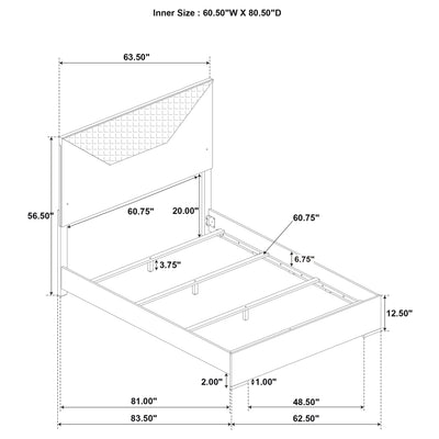 Ives 4 Pc Bedroom Set