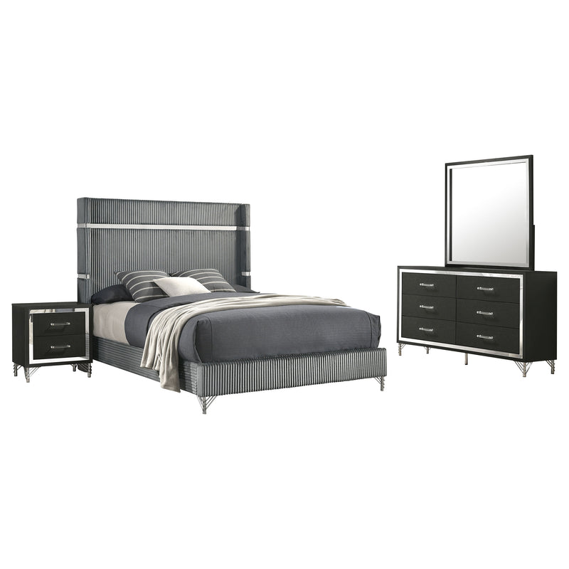 Lucia 4 Pc Bedroom Set