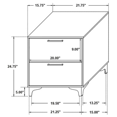 Kendall 5 Pc Bedroom Set