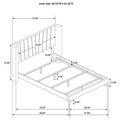 Kendall 4 Pc Bedroom Set