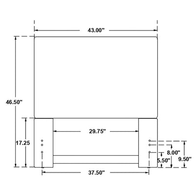 Izzy Twin Headboard