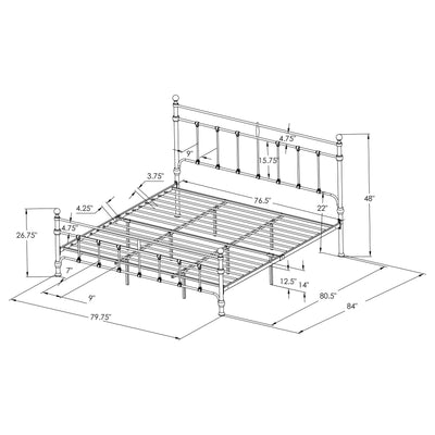 Novak Eastern King Bed