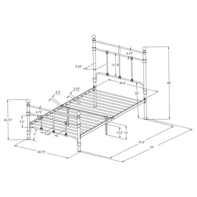 Novak Twin Bed