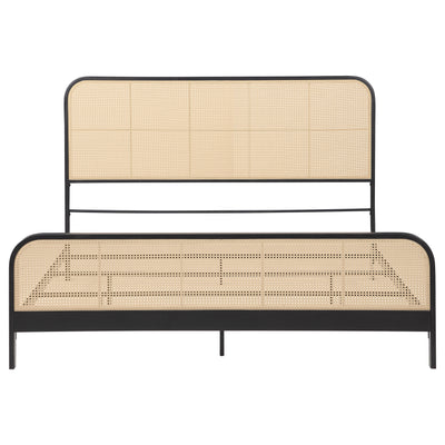 Lanewood Eastern King & Queen Bed Black & White