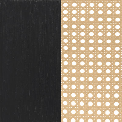 Lanewood Eastern King & Queen Bed Black & White